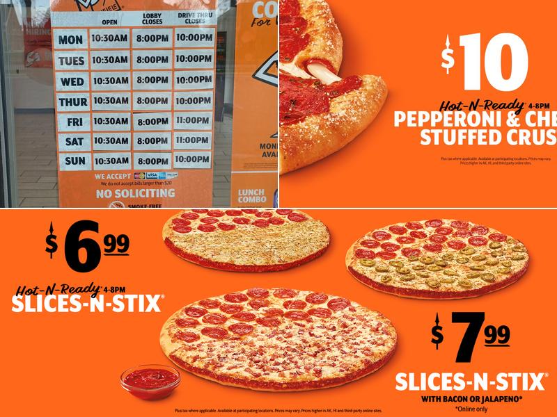 Little Caesars Pizza Menu