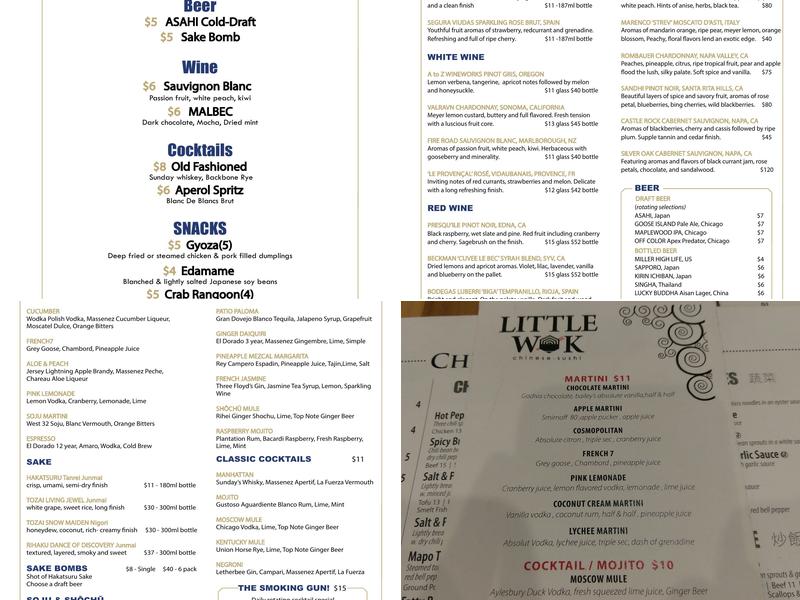 Little Wok - Lakeview Menu