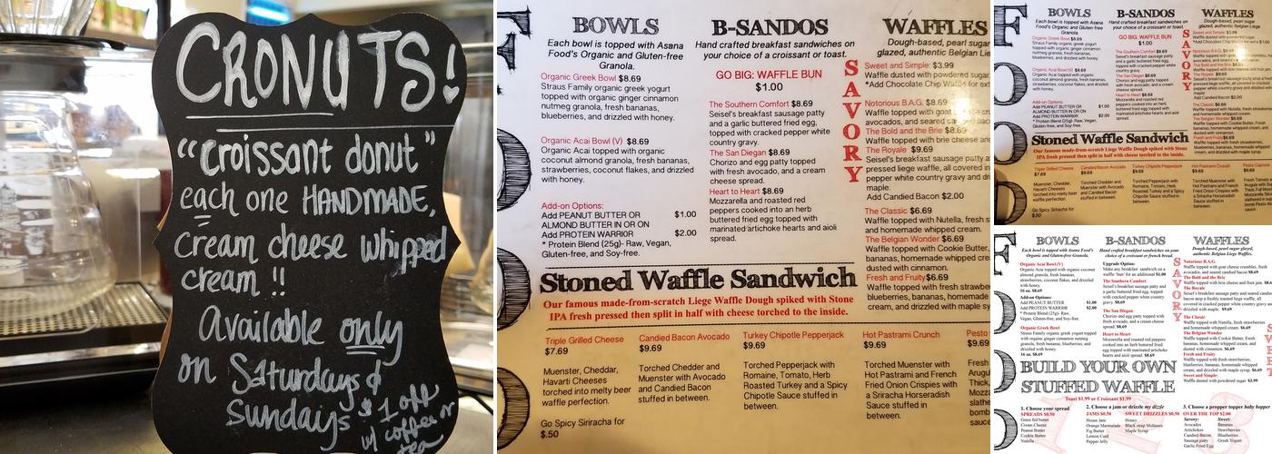 Local Krave Midway / Point Loma Menu