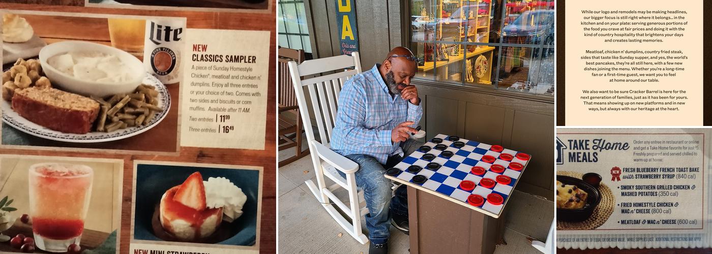 Cracker Barrel Old Country Store Menu