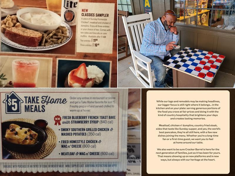 Cracker Barrel Old Country Store Menu