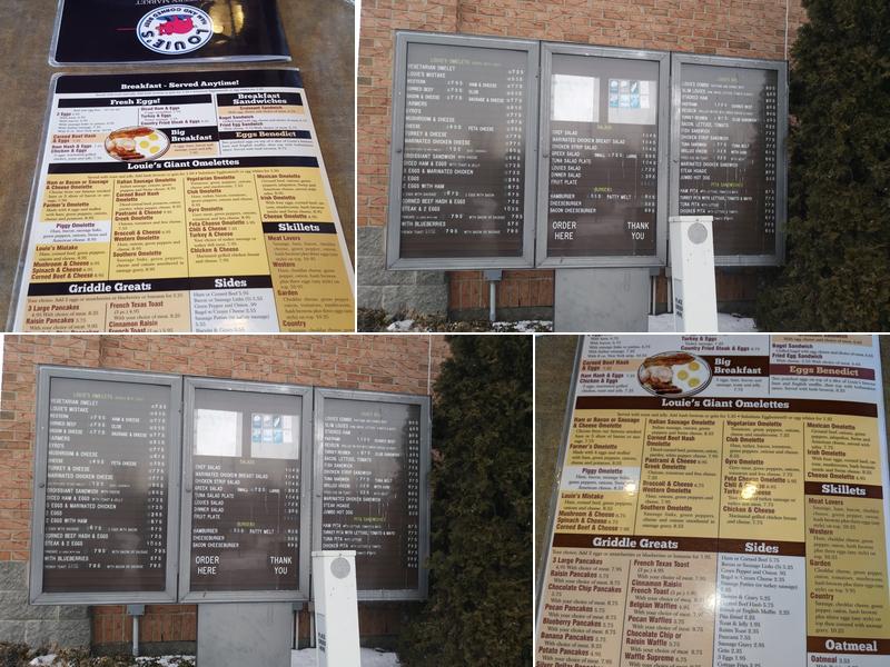 Louie's Ham & Corned Beef Menu