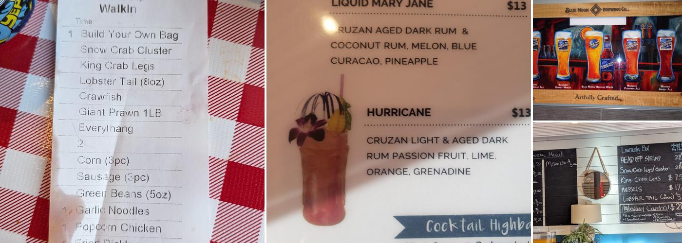 Lowcountry Lakeview Menu