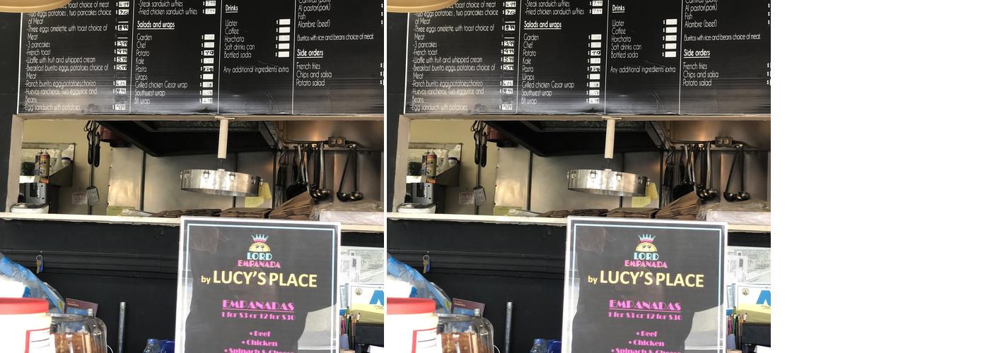 Lucy's Place Menu