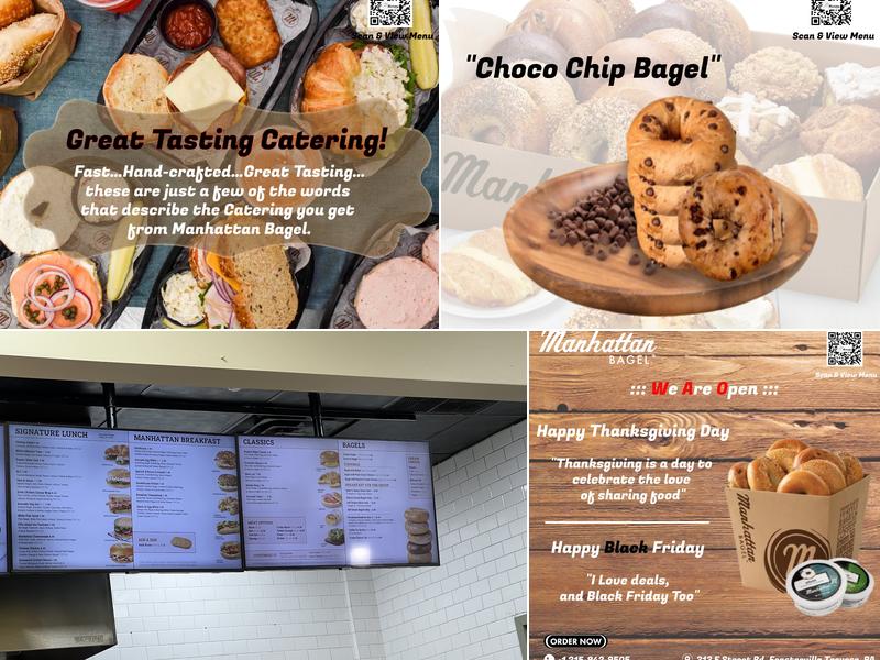 Manhattan Bagel Menu