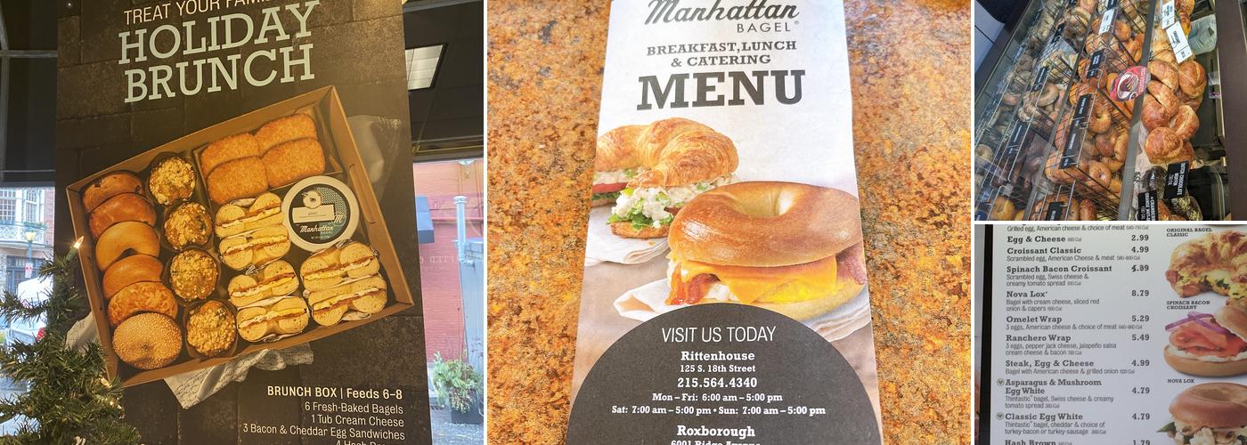Manhattan Bagel Menu