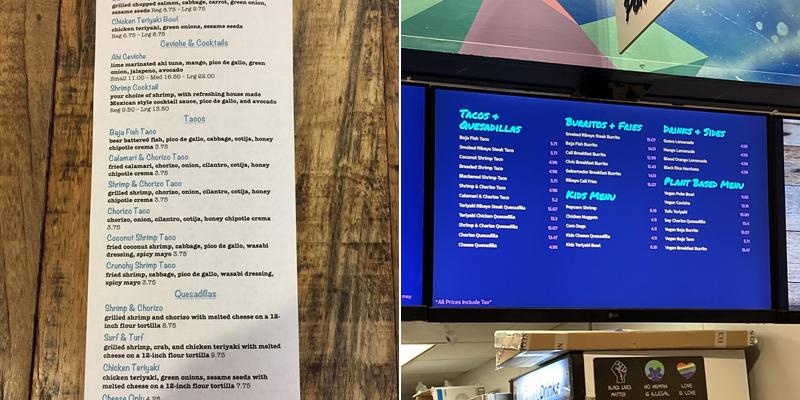 MAR Menu