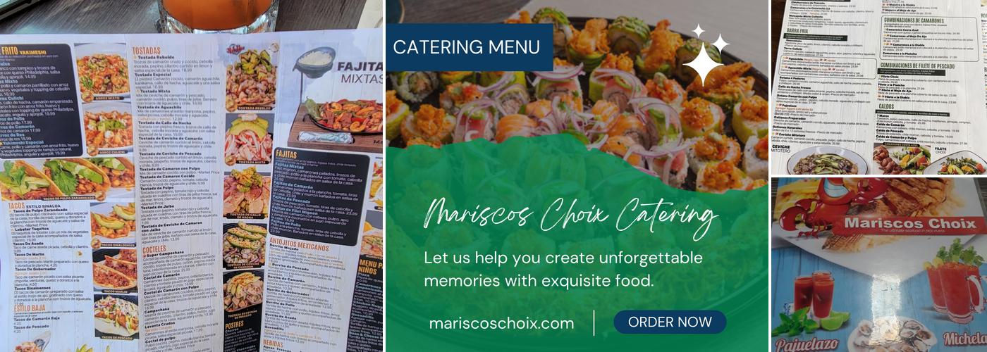 Mariscos Choix Menu