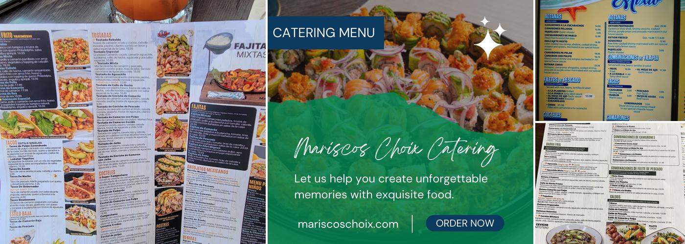 Mariscos Choix Menu