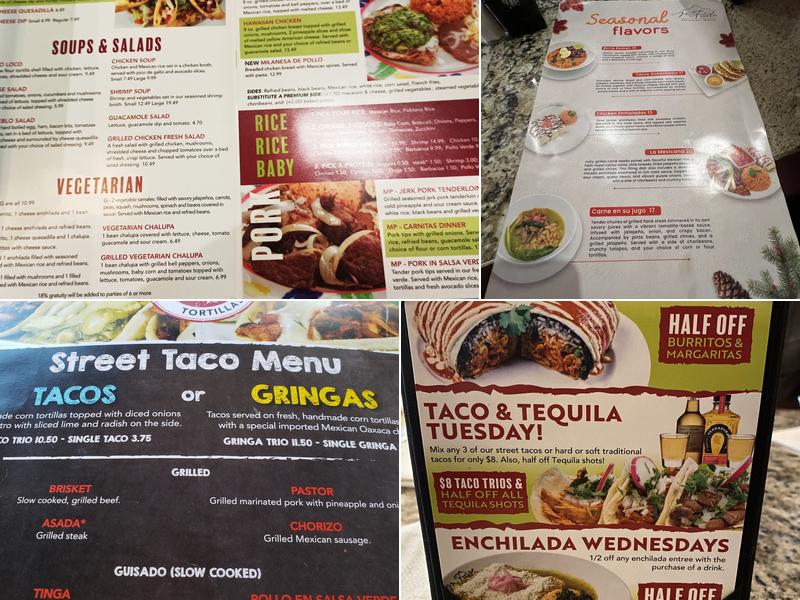 Mi Pueblo Mexican Grill Menu