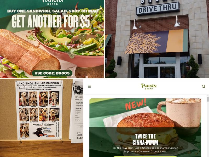 Panera Bread Menu