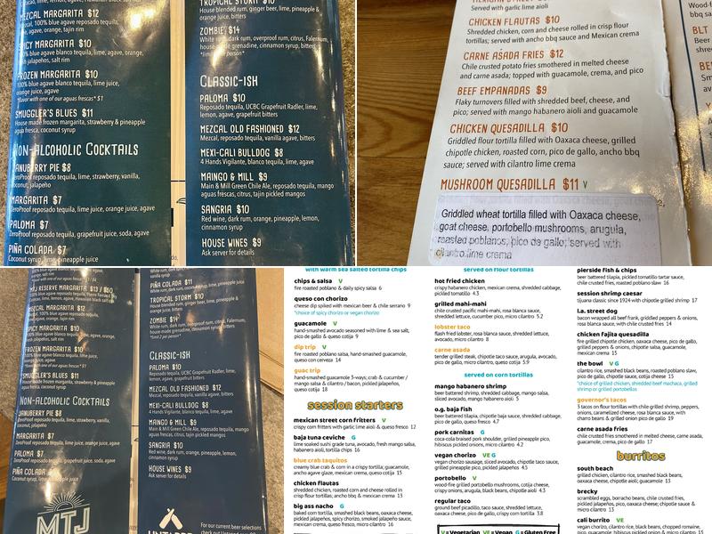 Mission Taco Joint - Streets of St. Charles Menu