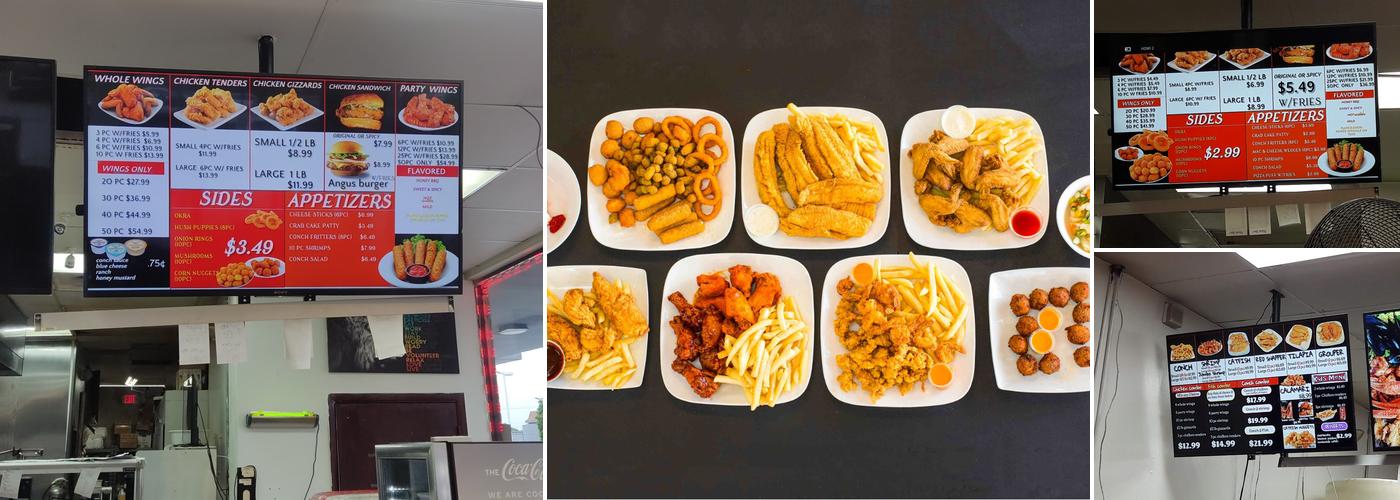 Moby's Fish & Chicken Menu