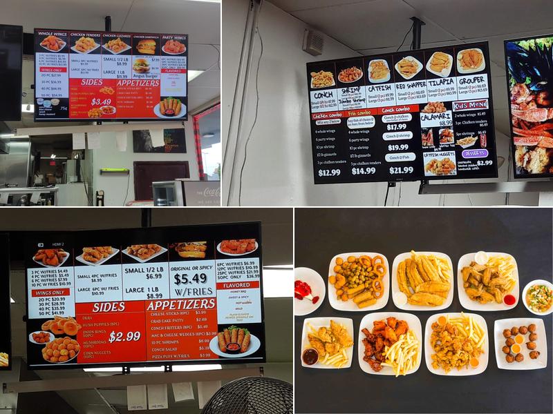 Moby's Fish & Chicken Menu