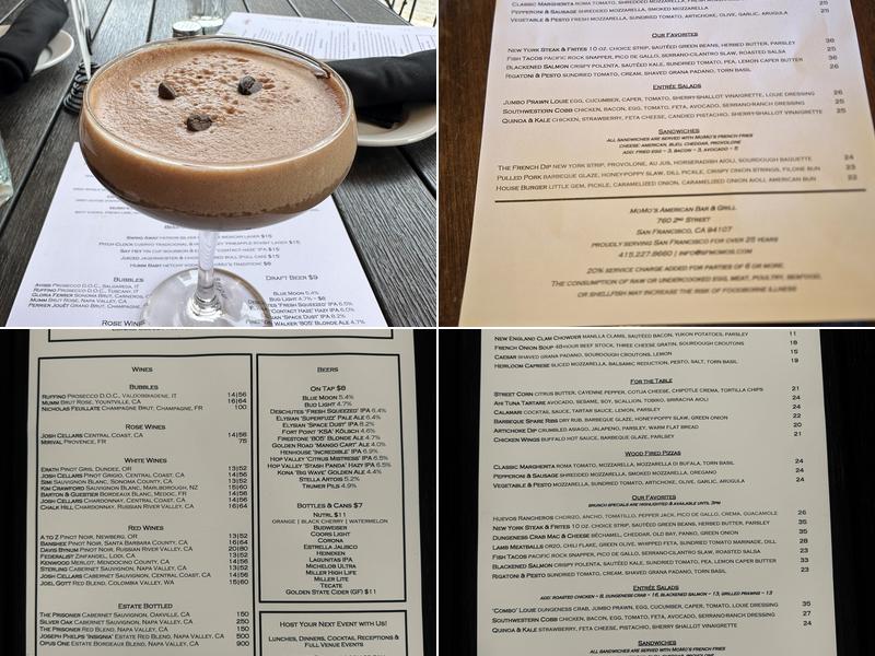 momo's Menu