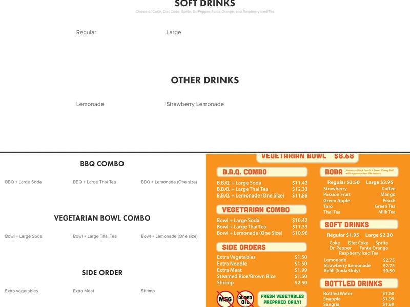 Mongrill Menu