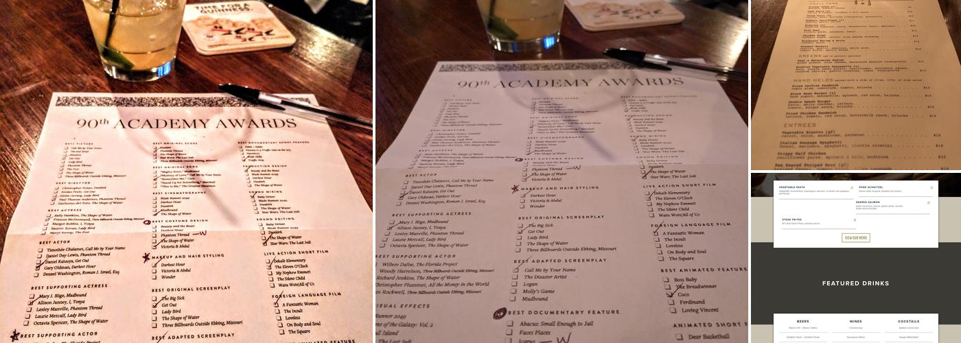 Moreland's Tavern Menu