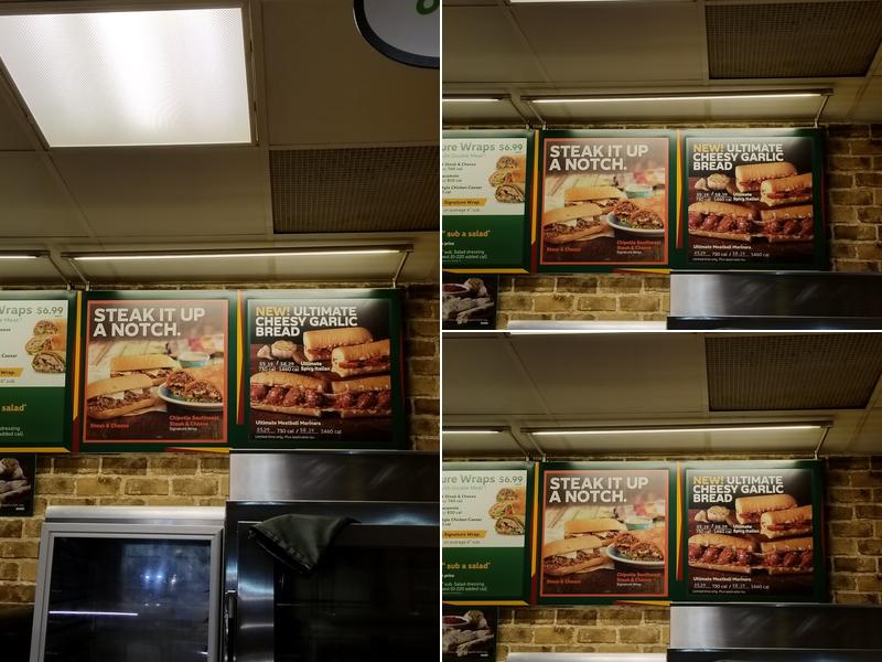 Subway Menu