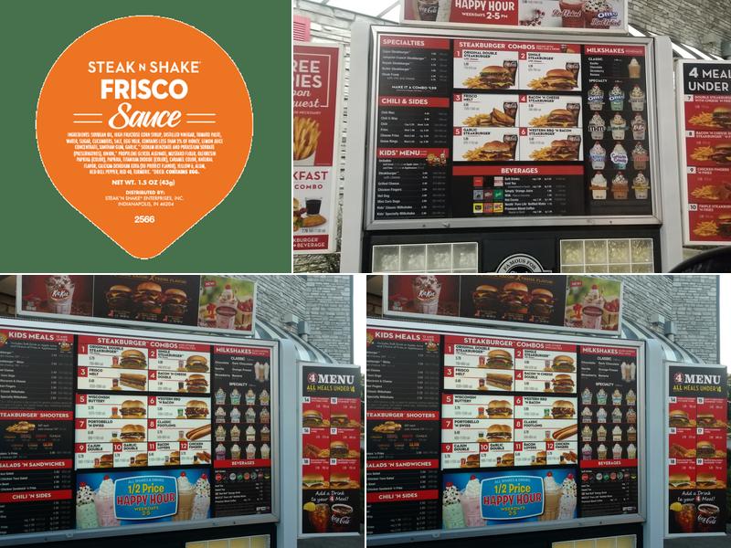 Steak 'n Shake Menu