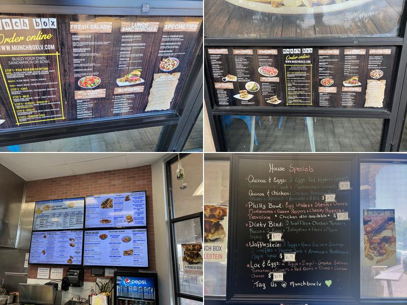 Munch Box Menu