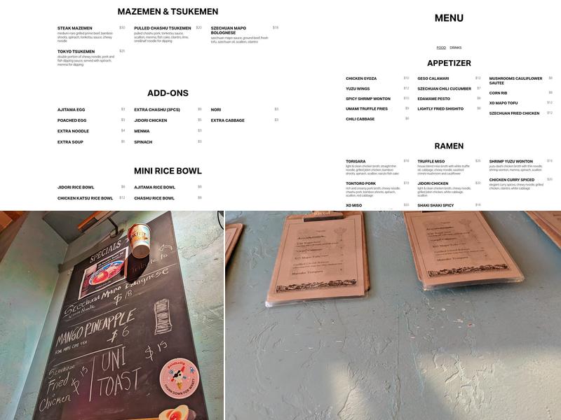 Nakamura Menu