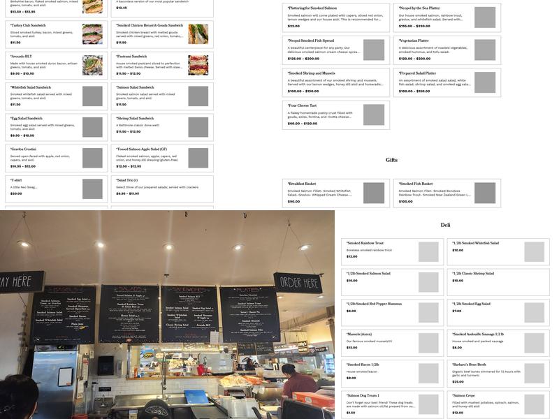 Neopol Savory Smokery Menu