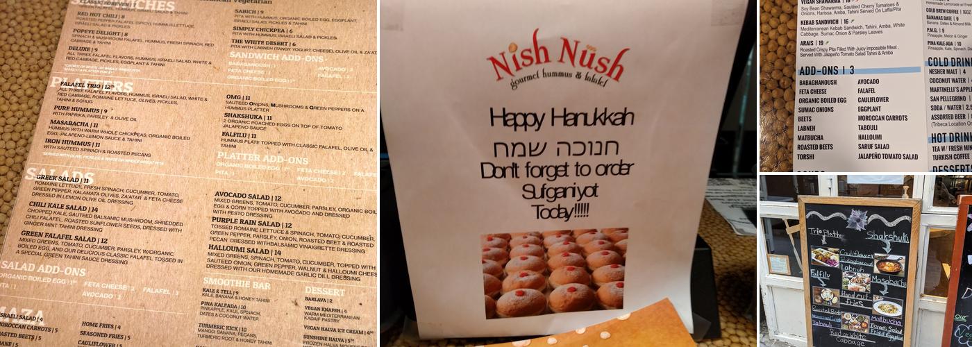 Nish Nush Menu