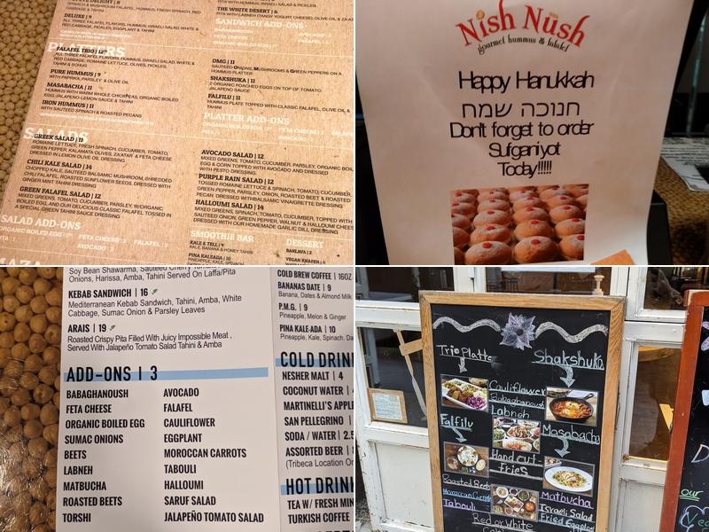 Nish Nush Menu