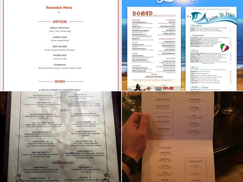 Nomad Menu