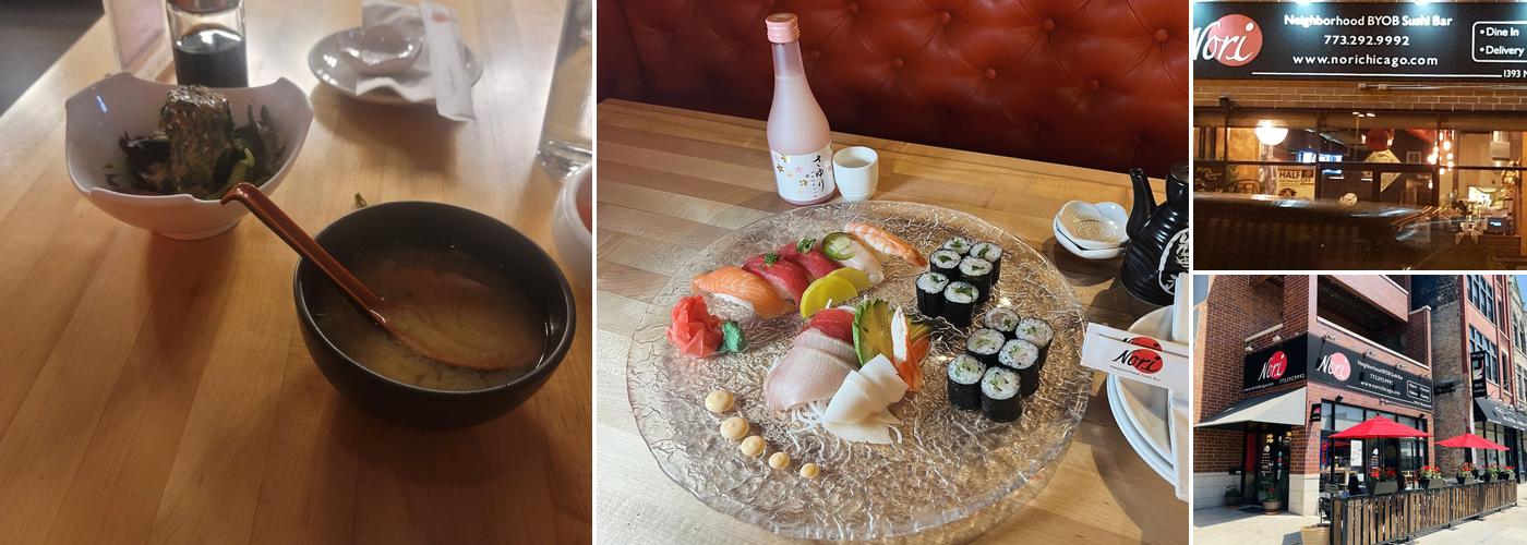 Nori Chicago | Neighborhood BYOB Sushi Bar and Restaurant | Bucktown