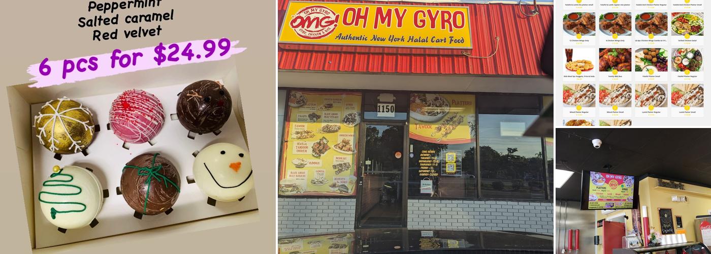Oh My Gyro - Best Gyros in Orlando Menu
