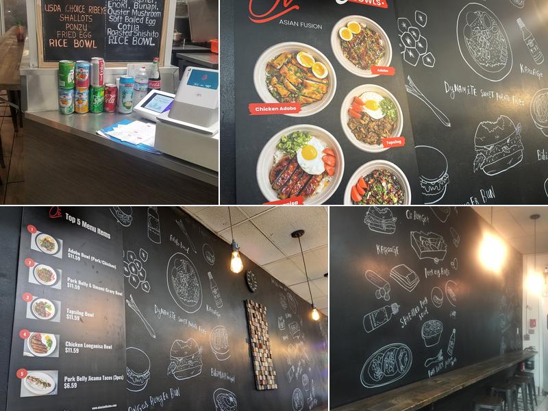 Oi Asian Fusion Menu