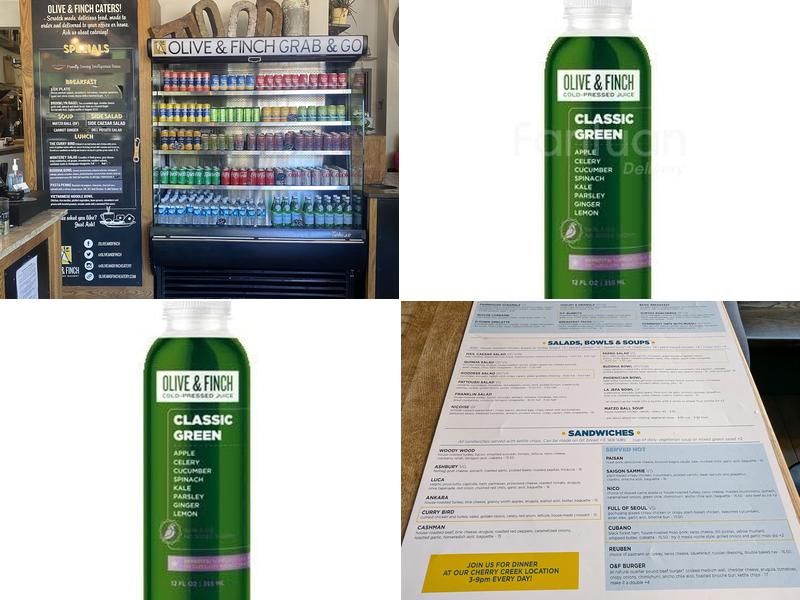 Olive & Finch Menu