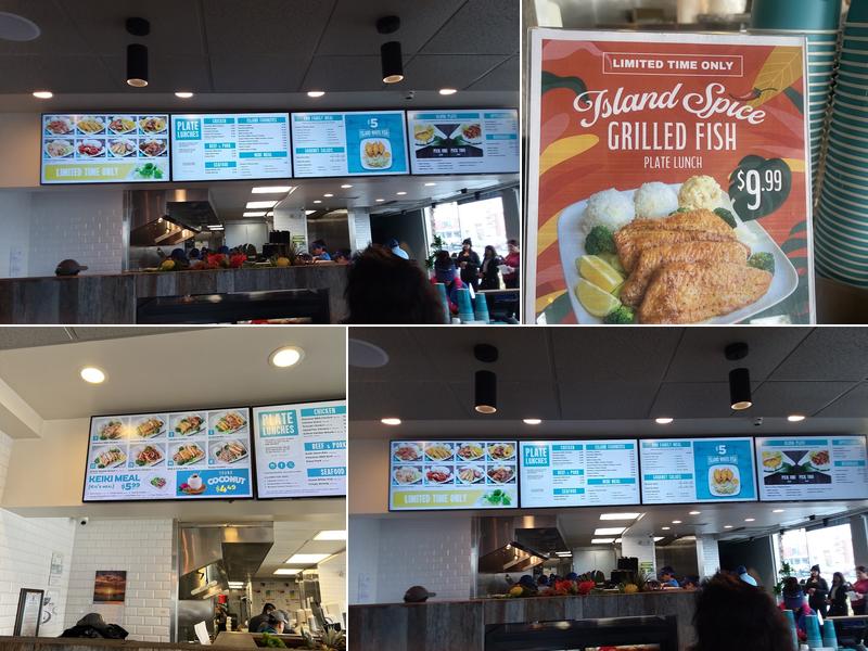 Ono Hawaiian BBQ Menu