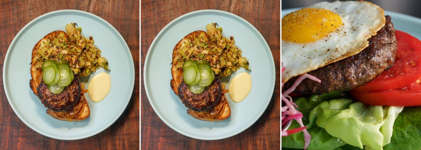 Open Face Food Shop Menu