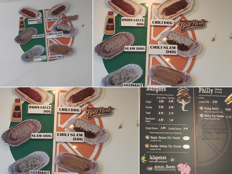 Orangetree Hot Dogs Menu