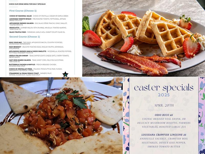 Osso & Kristalla Menu