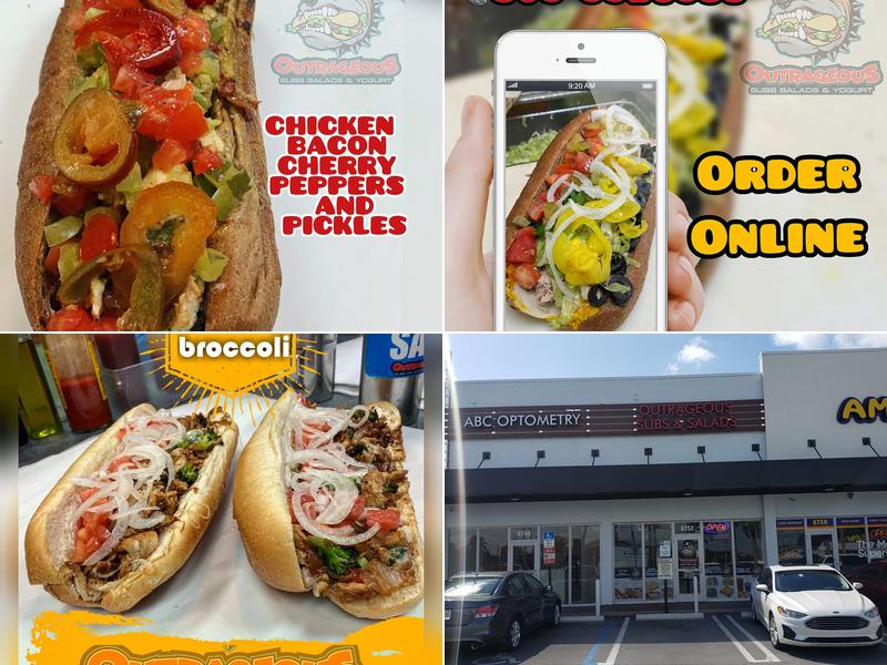 Outrageous subs and salads