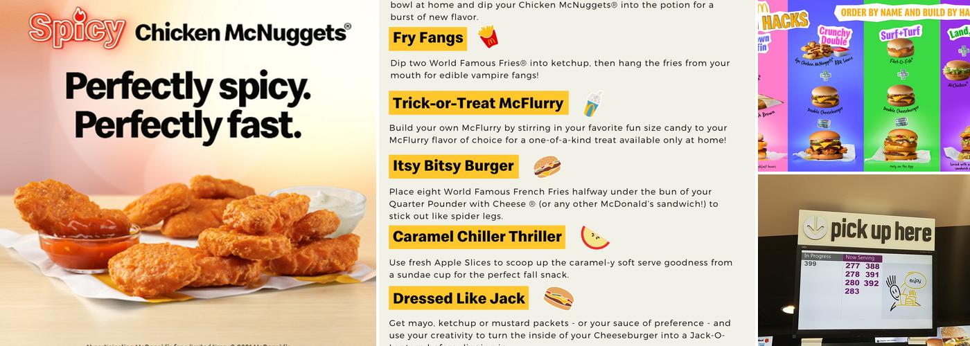 McDonald's Menu