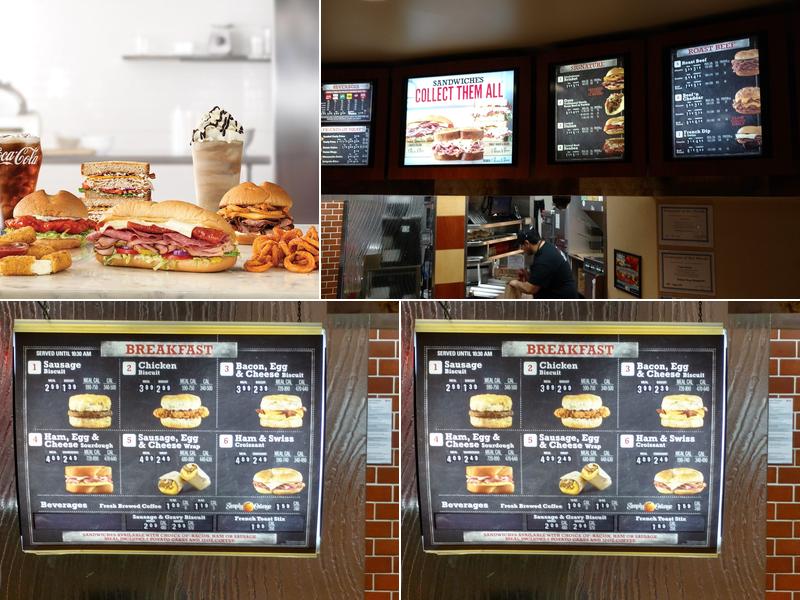 Arby's Menu