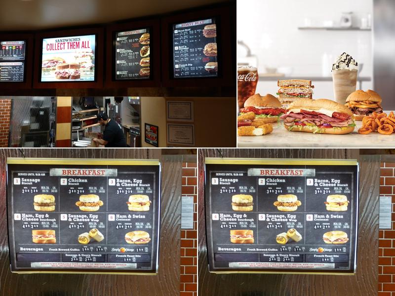 Arby's Menu