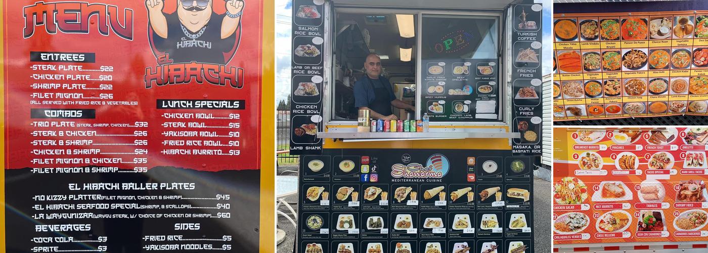 Gresham Food Carts Menu