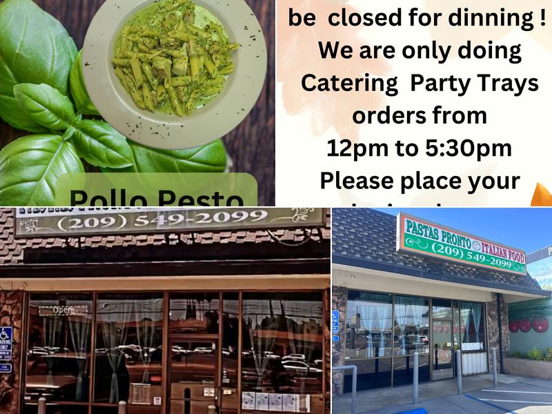 Pastas Pronto 2509 Coffee Rd, Modesto