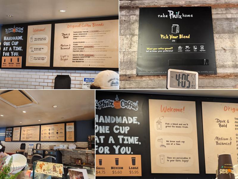 Philz Coffee Menu