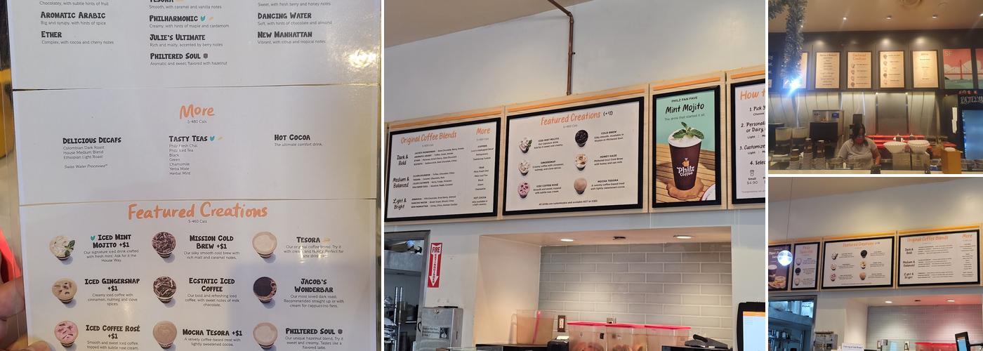 Philz Coffee Menu
