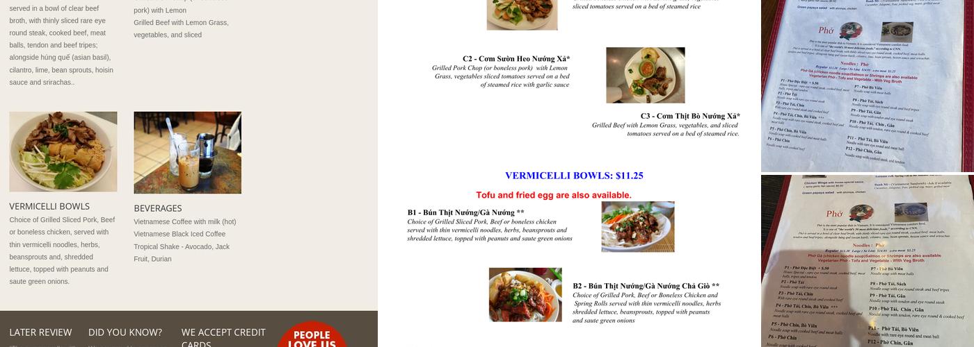 Pho Lucky Detroit - Midtown Menu