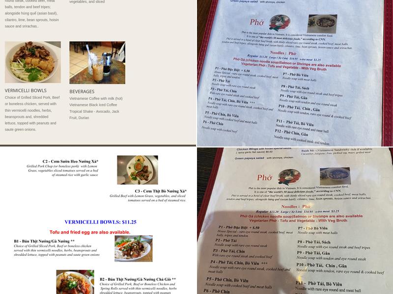 Pho Lucky Detroit - Midtown Menu