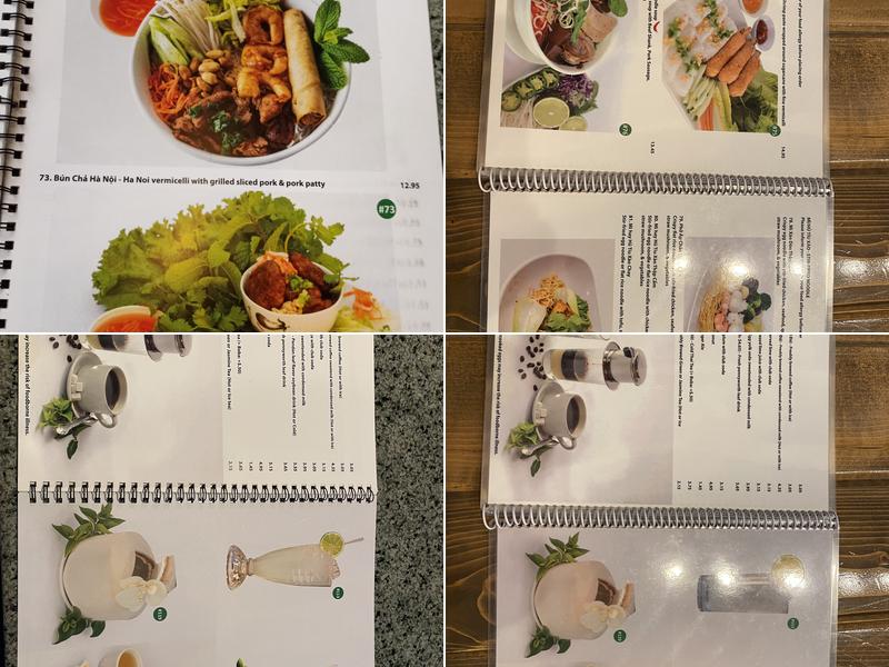 Phở Saigon 8 Menu