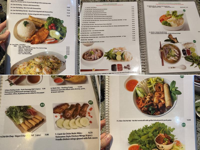Pho Saigon 8 Menu