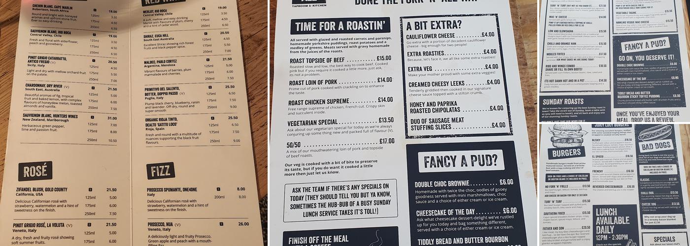 Fork 'n' Ale Taproom & Kitchen Menu